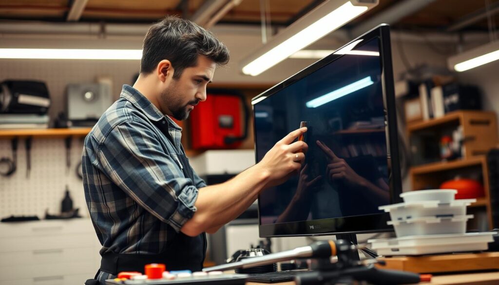 صيانة الشاشات