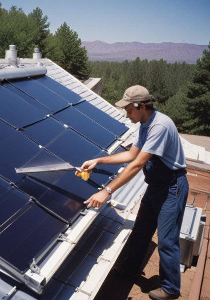 غلاية مركزية / سخان شمسي